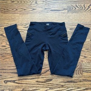 Athleta Girl navy leggings